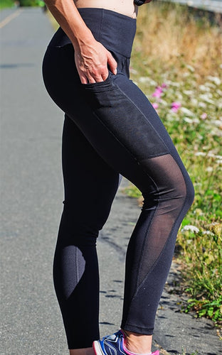Dream Nation Apparel Mesh Sides Leggings