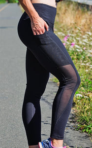 Dream Nation Apparel Mesh Sides Leggings
