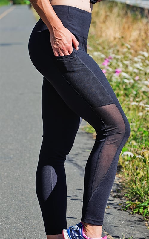Dream Nation Apparel Mesh Sides Leggings