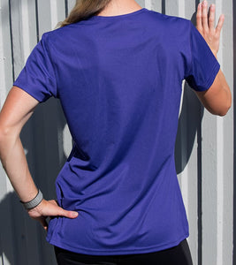 Dream Nation Apparel Tech T-Shirt PURPLE