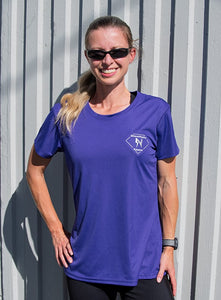 Dream Nation Apparel Tech T-Shirt PURPLE