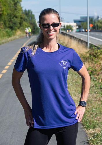 Dream Nation Apparel Tech T-Shirt PURPLE