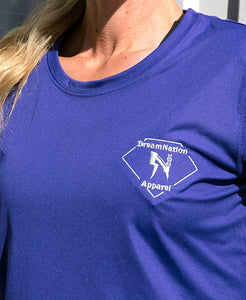 Dream Nation Apparel Tech T-Shirt PURPLE